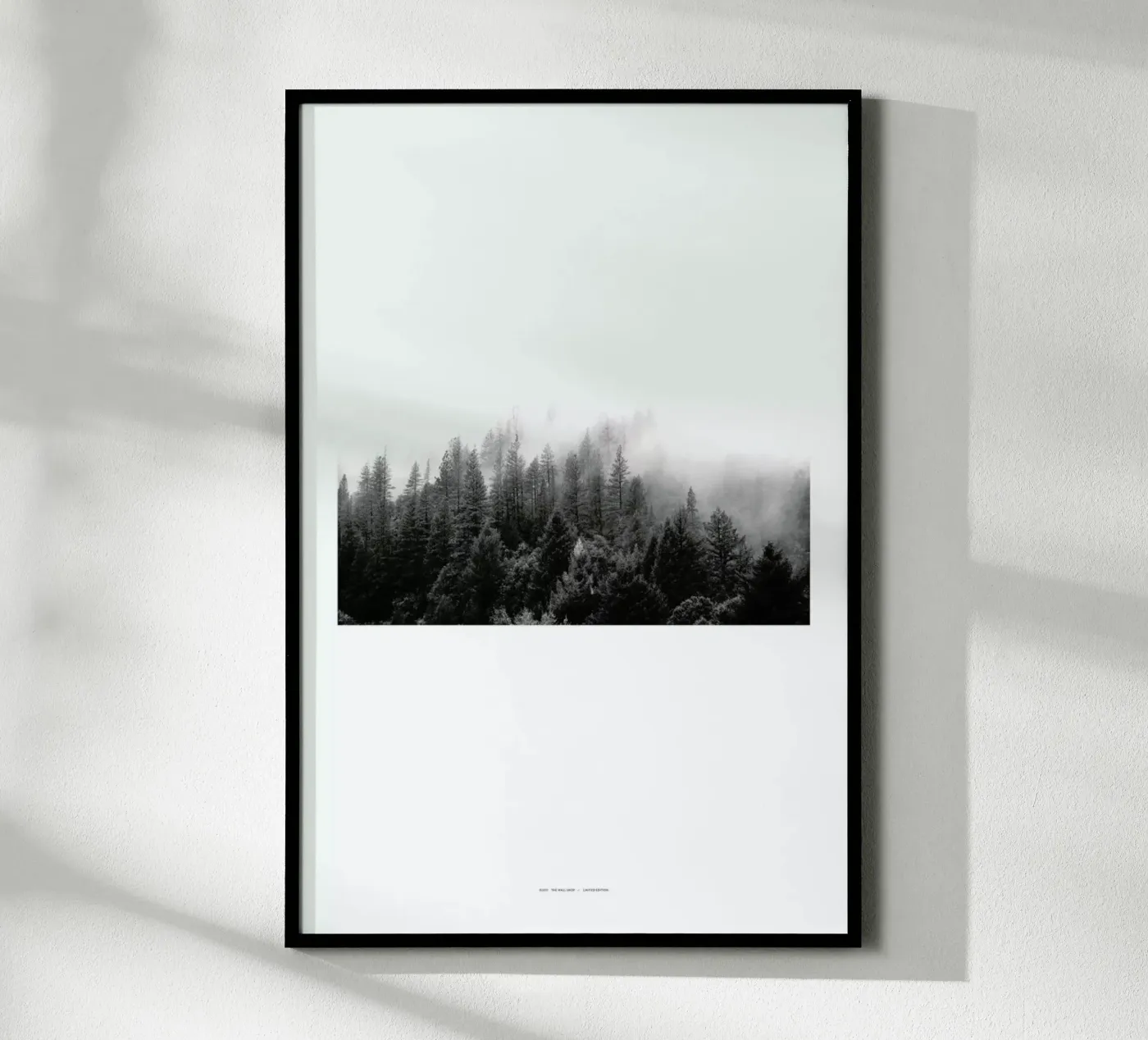 Fog Poster von The Wall Shop