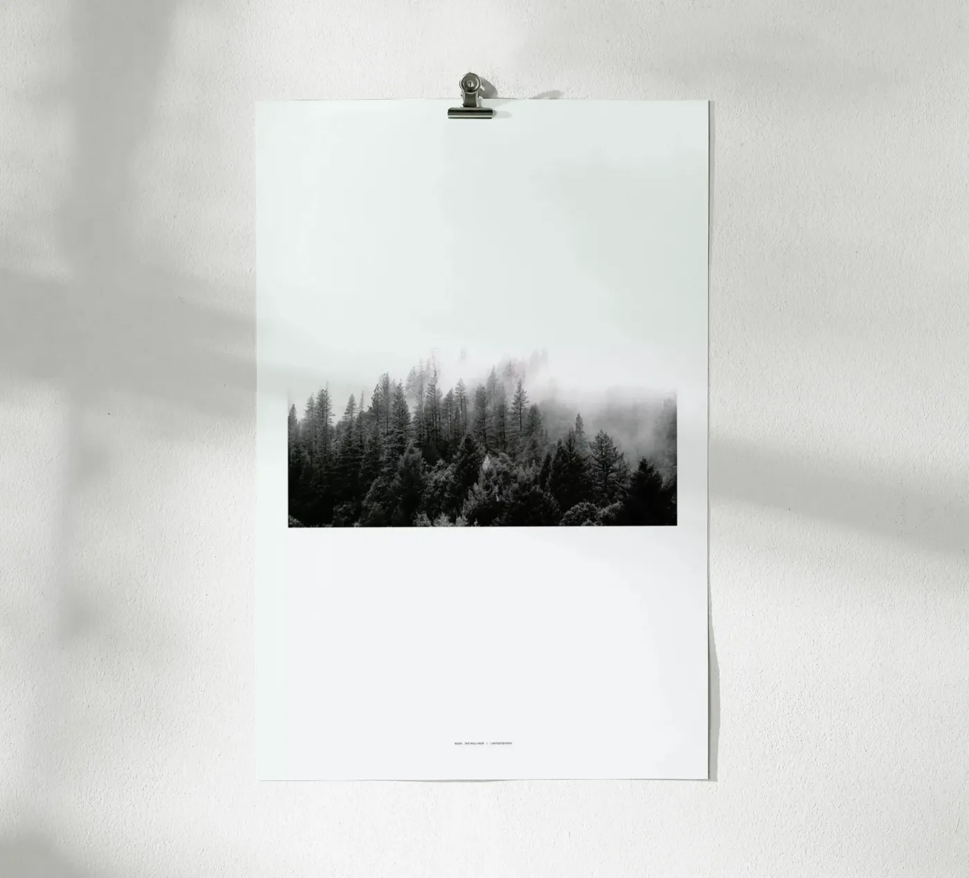 Fog Poster von The Wall Shop