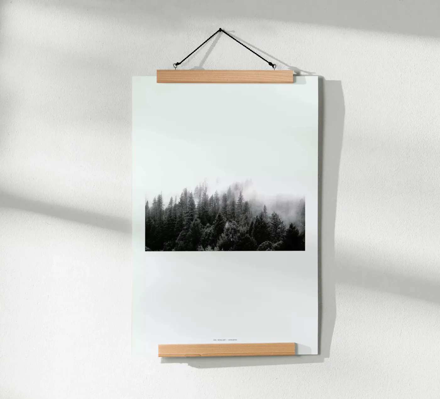 Fog Poster von The Wall Shop