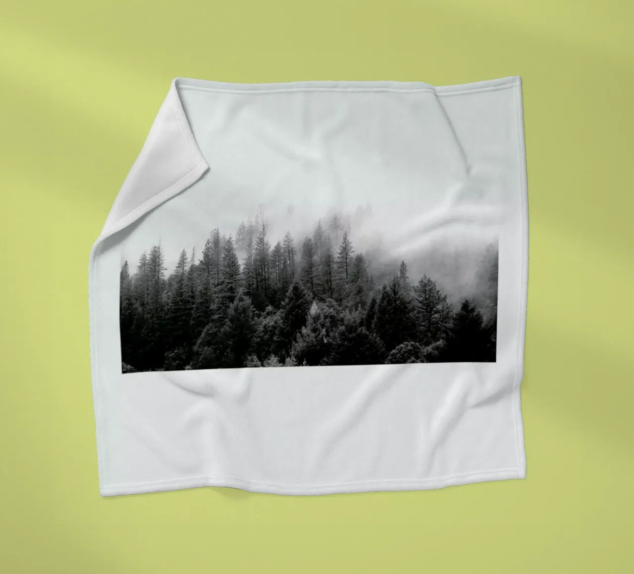 Fog Fleecedecke von The Wall Shop