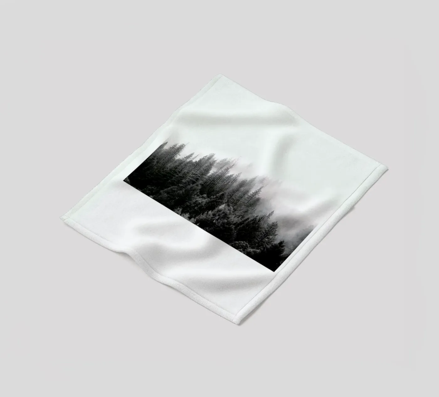 Fog Fleecedecke von The Wall Shop