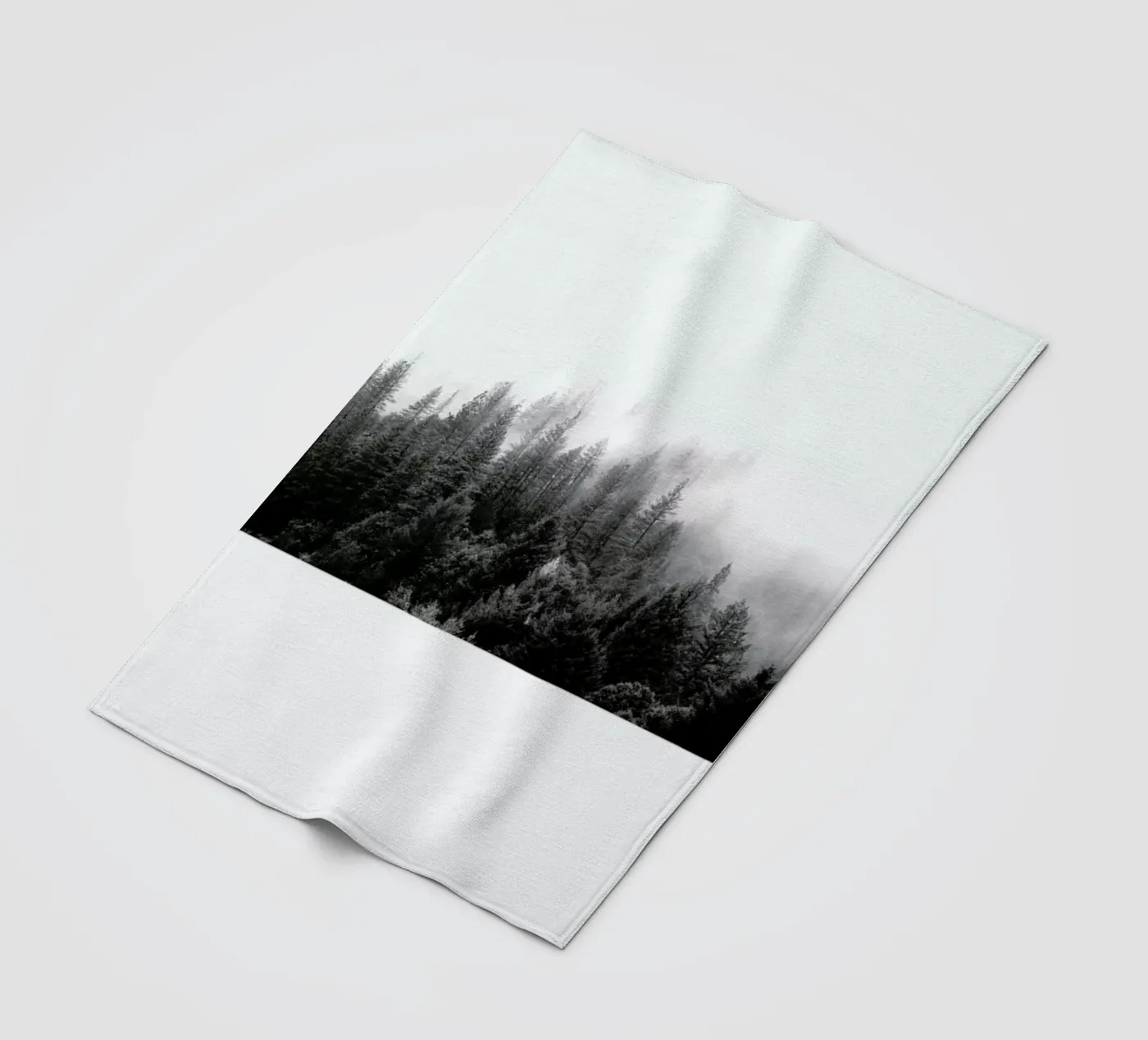 Fog Fleecedecke von The Wall Shop