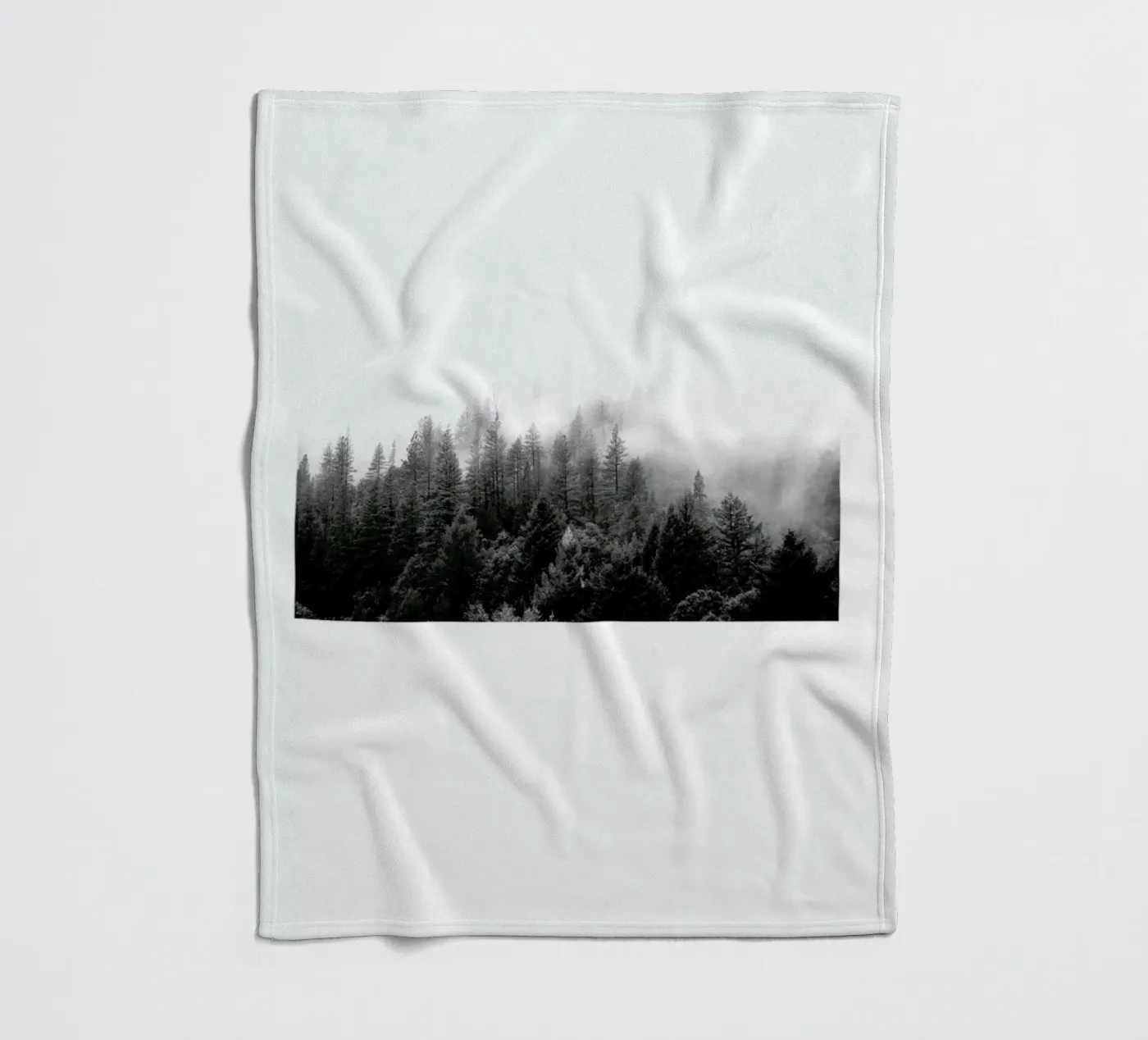 Fog Fleecedecke von The Wall Shop