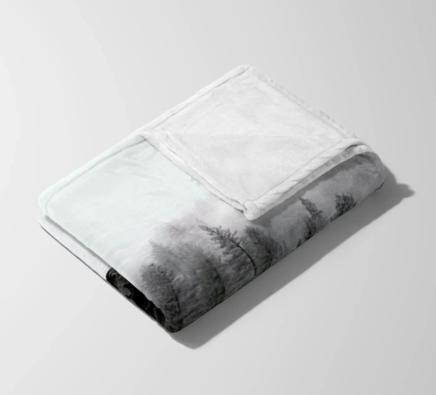 Fog Fleecedecke von The Wall Shop