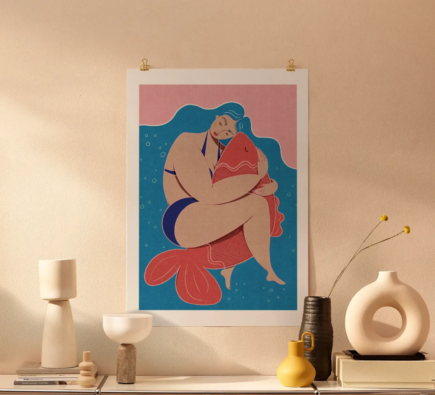 Holding Time poster van Nesill