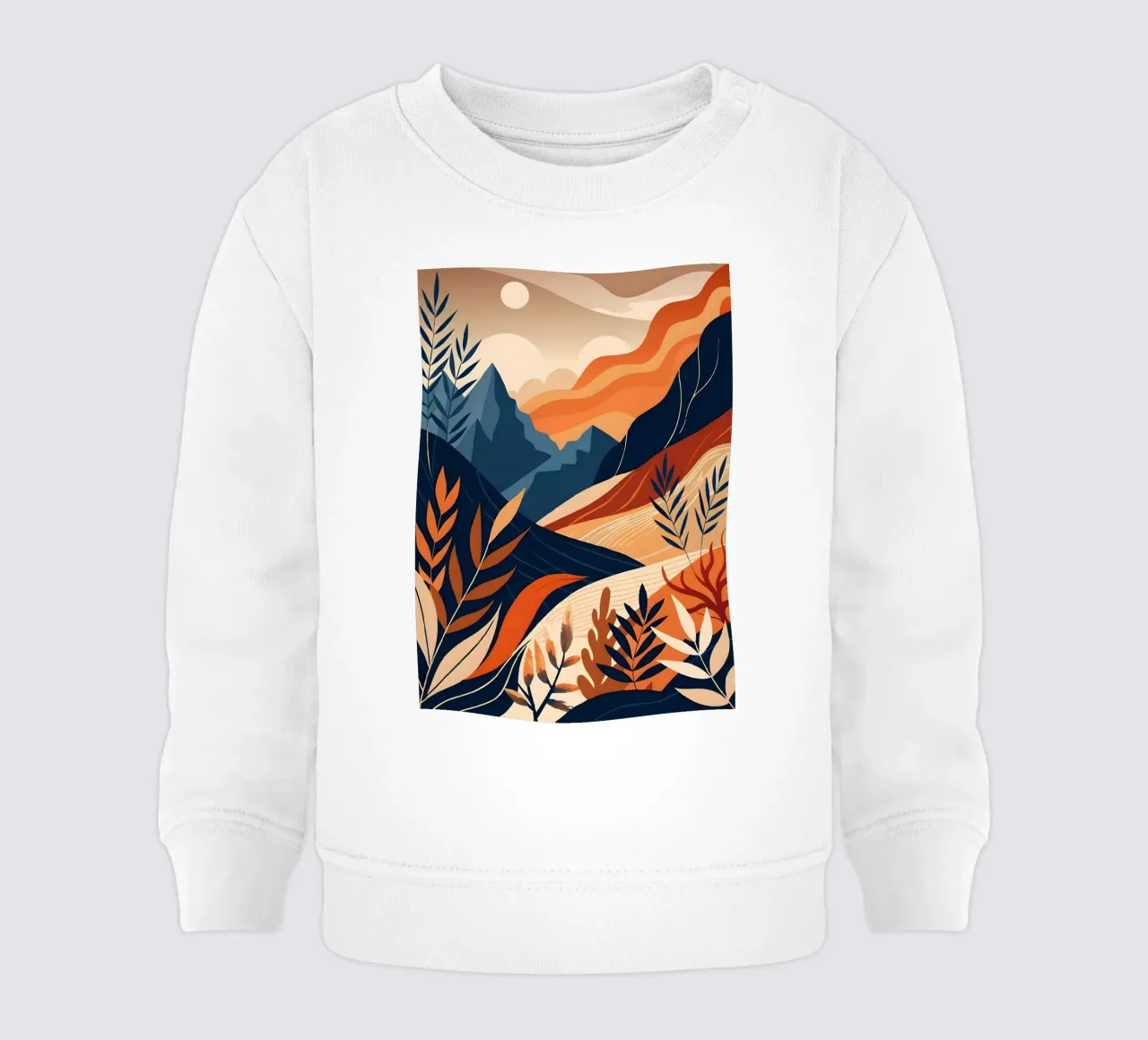 Tramonto nel deserto felpa neonato da Artistic-shop
