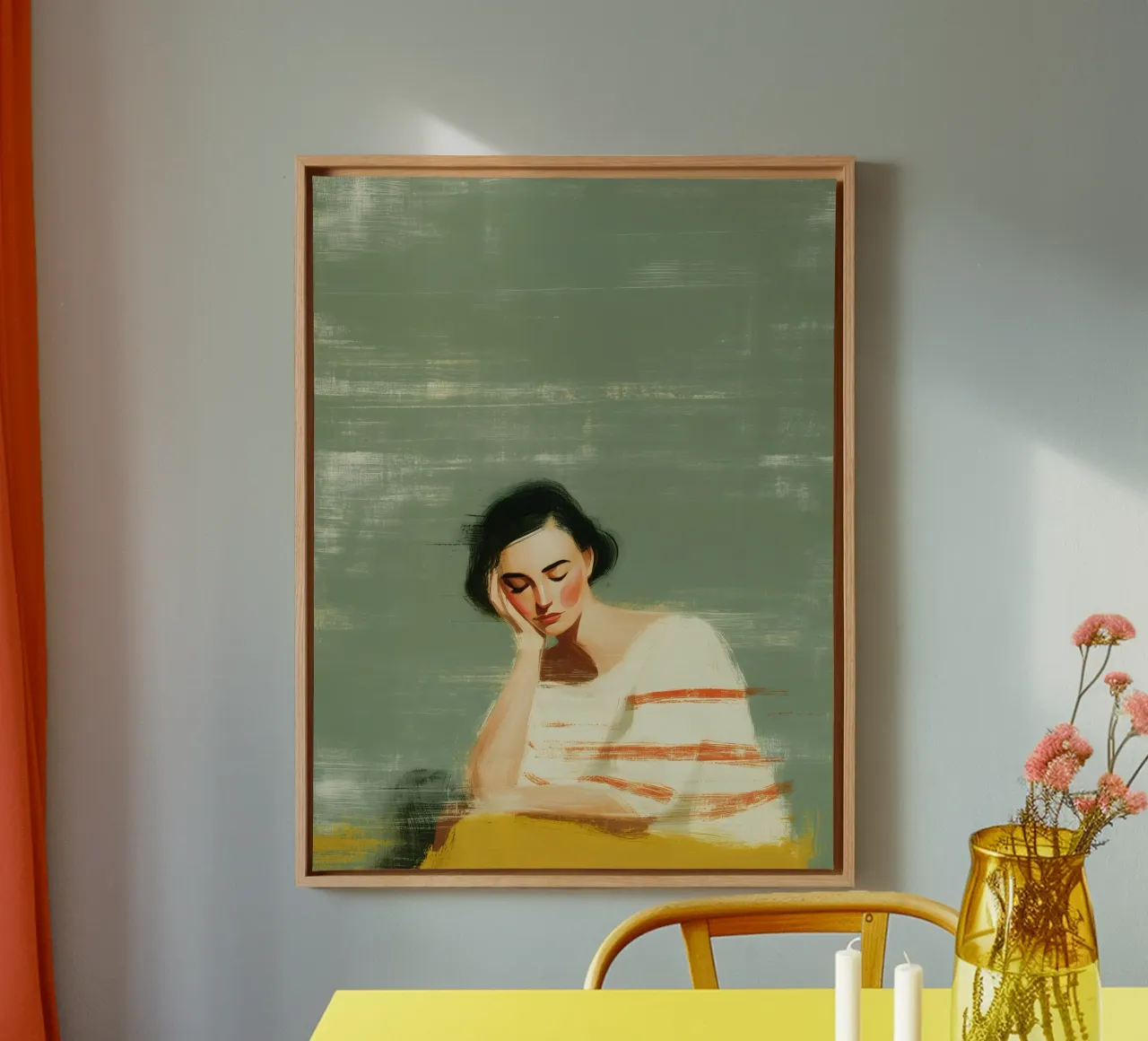 Quiet Reflection tela da lieblu