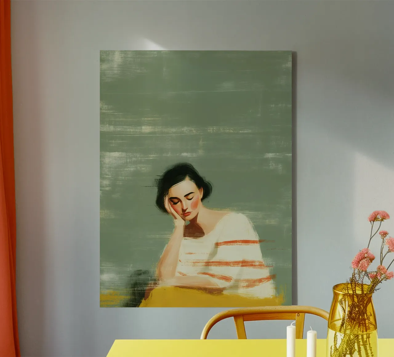 Quiet Reflection tela da lieblu