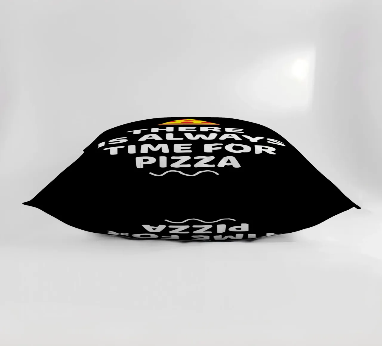 There is always time for pizza cuscino da baobabprintstore