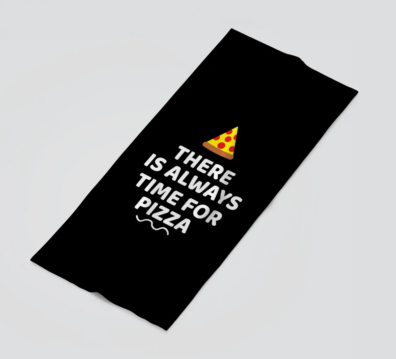 There is always time for pizza telo mare da baobabprintstore