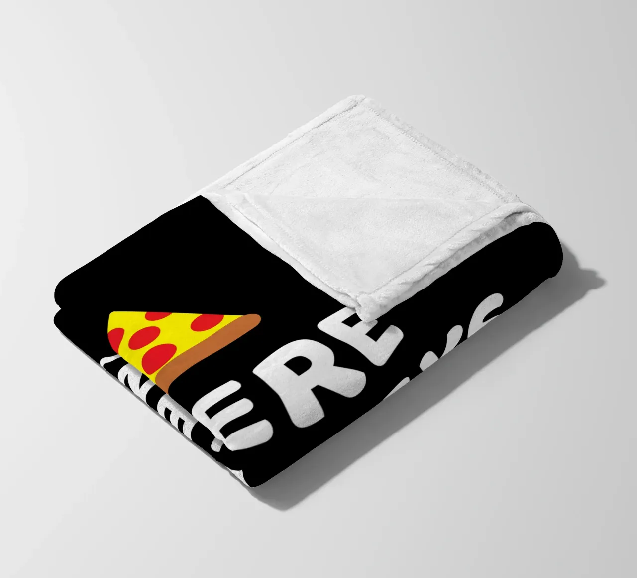 There is always time for pizza coperta in pile da baobabprintstore