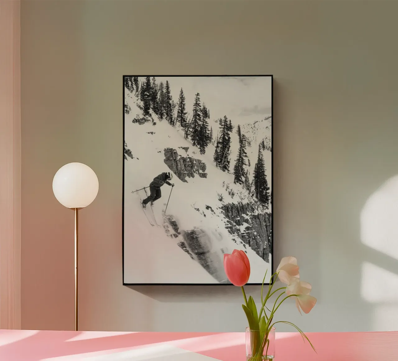 Sciare a sinistra plexiglass da Melanidongs