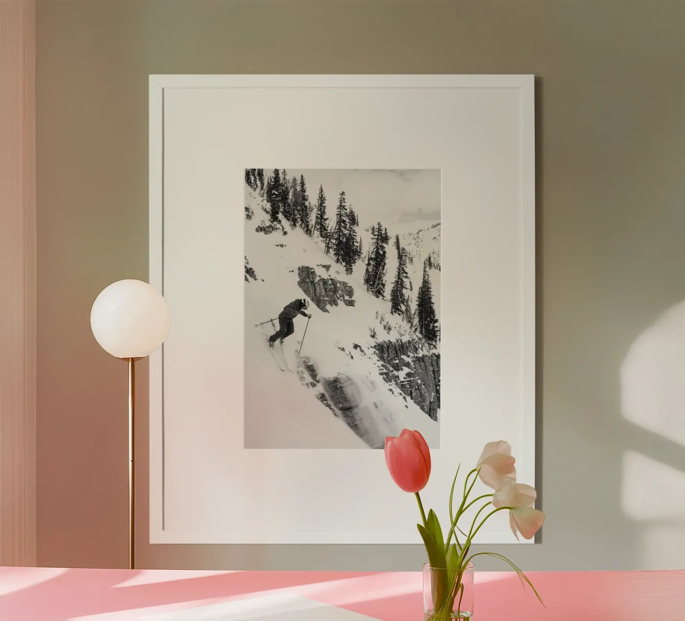 Sciare a sinistra poster da Melanidongs