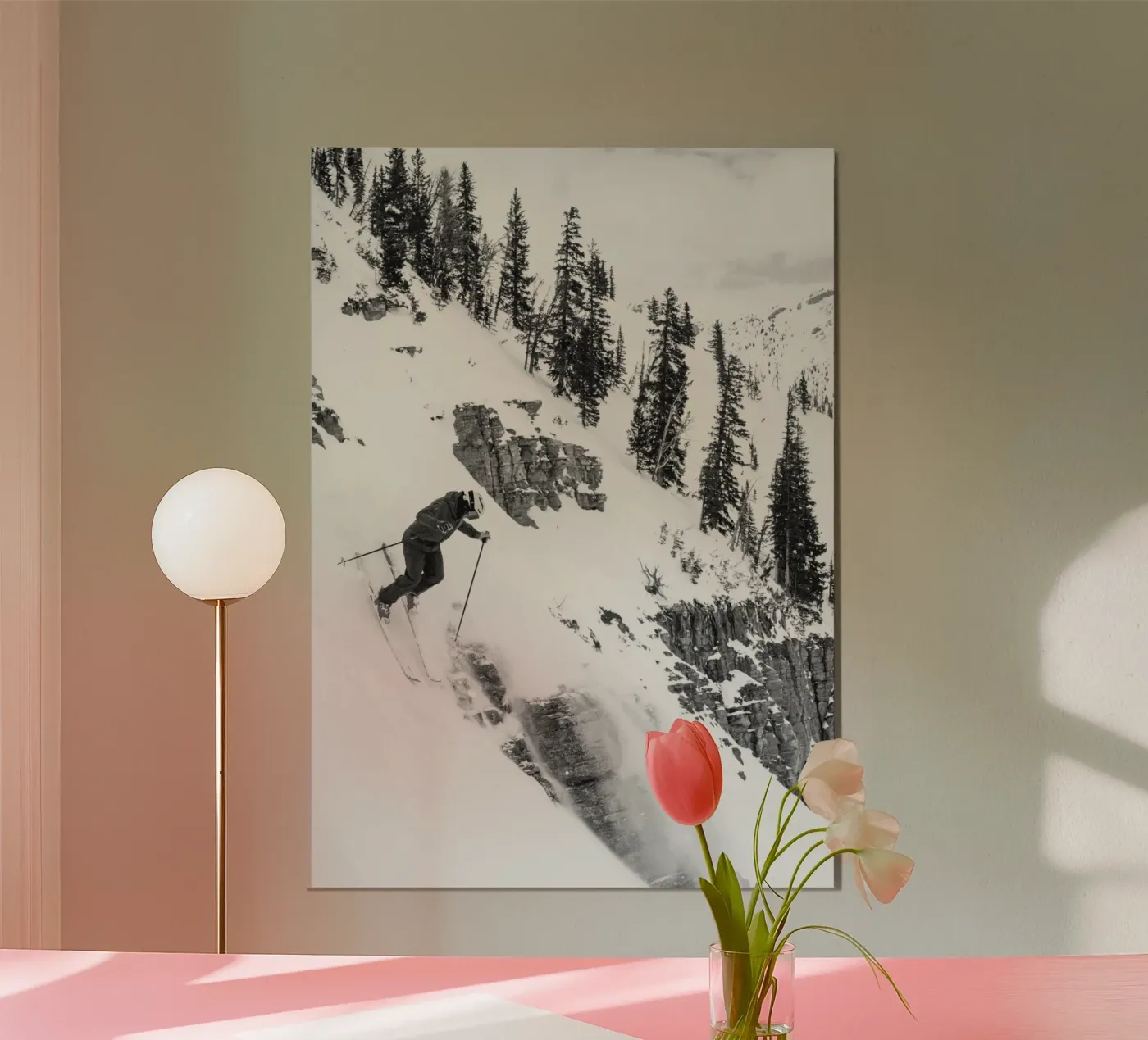 Sciare a sinistra poster da Melanidongs