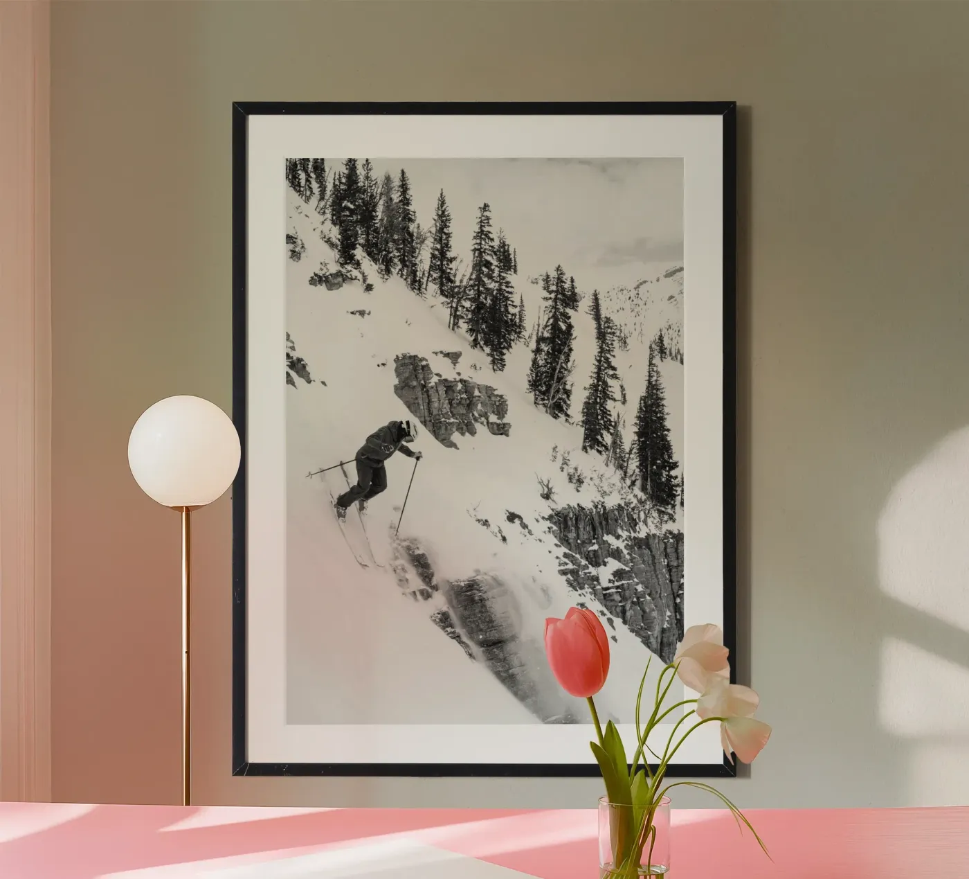 Sciare a sinistra poster da Melanidongs