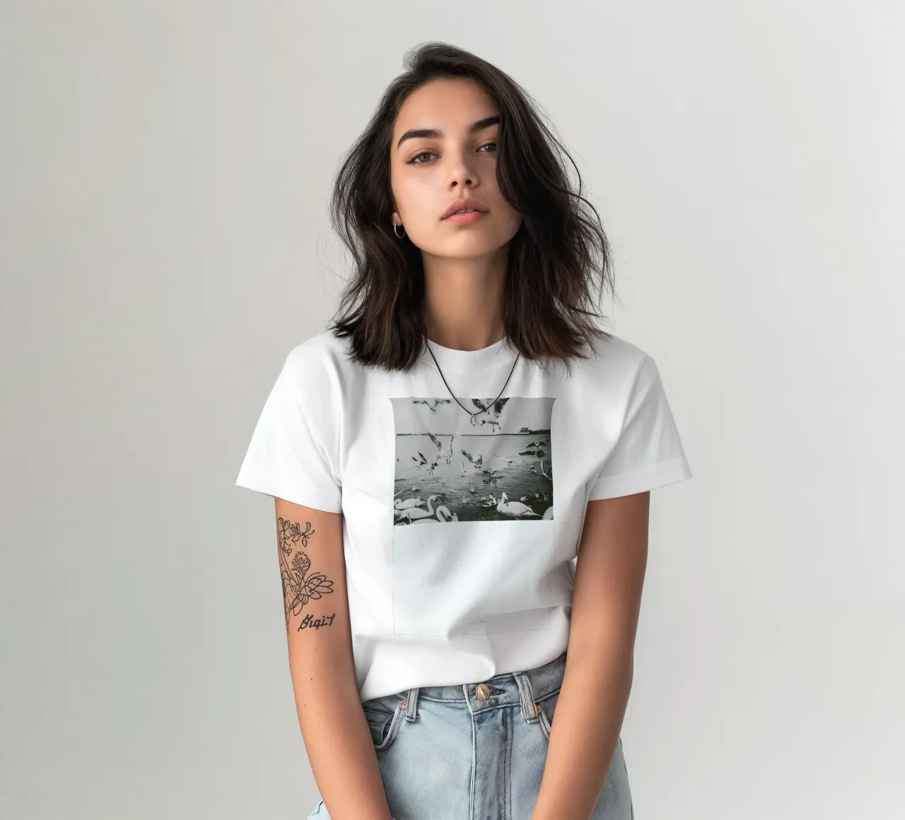 The Half Poster t-shirt by The Wall Shop