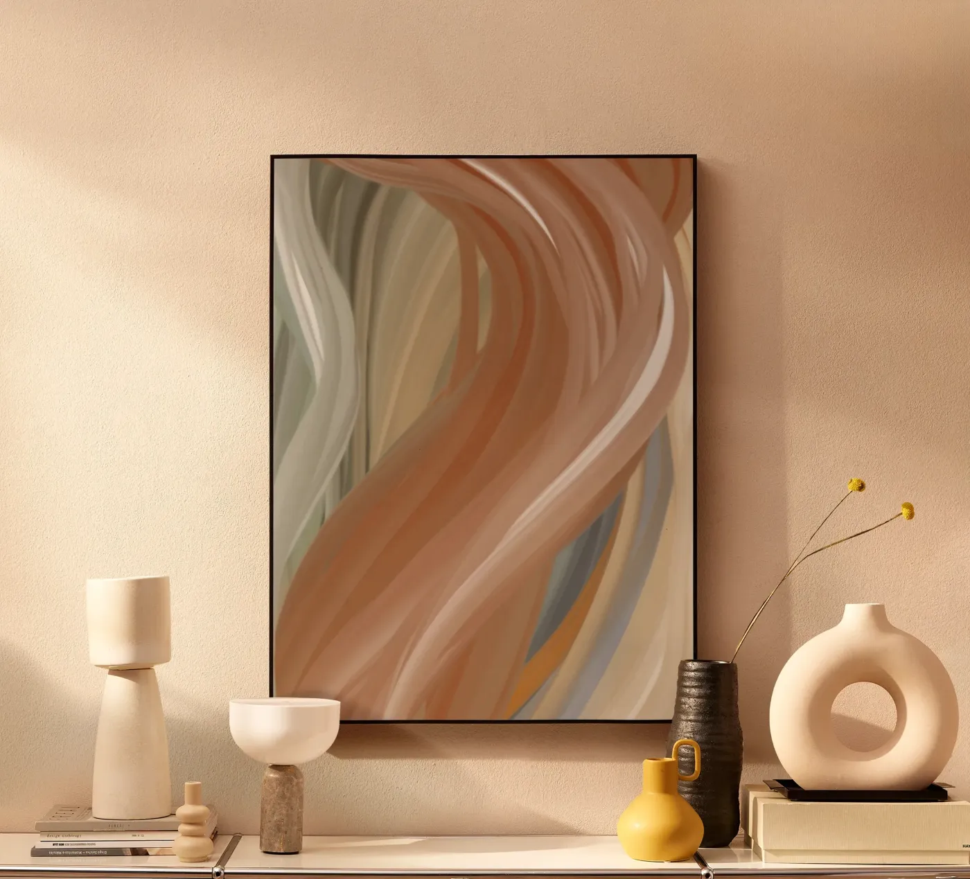 Flowing lines plexiglas de Simplicity