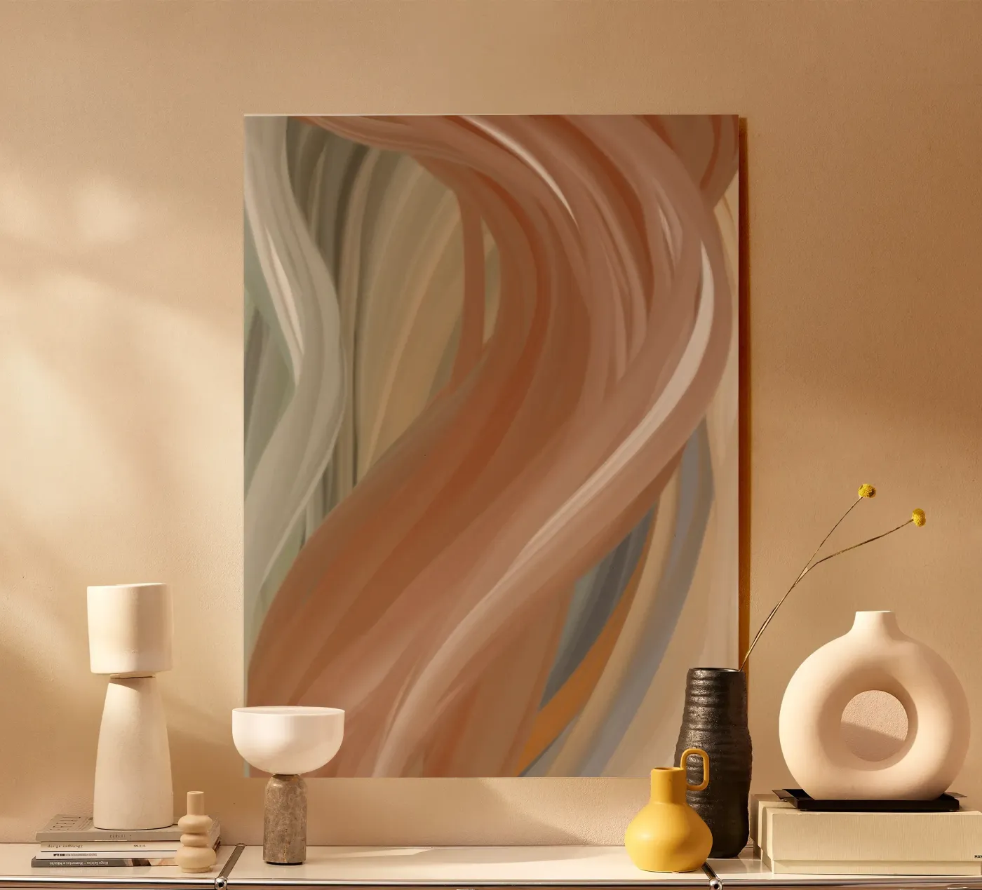 Flowing lines plexiglas de Simplicity
