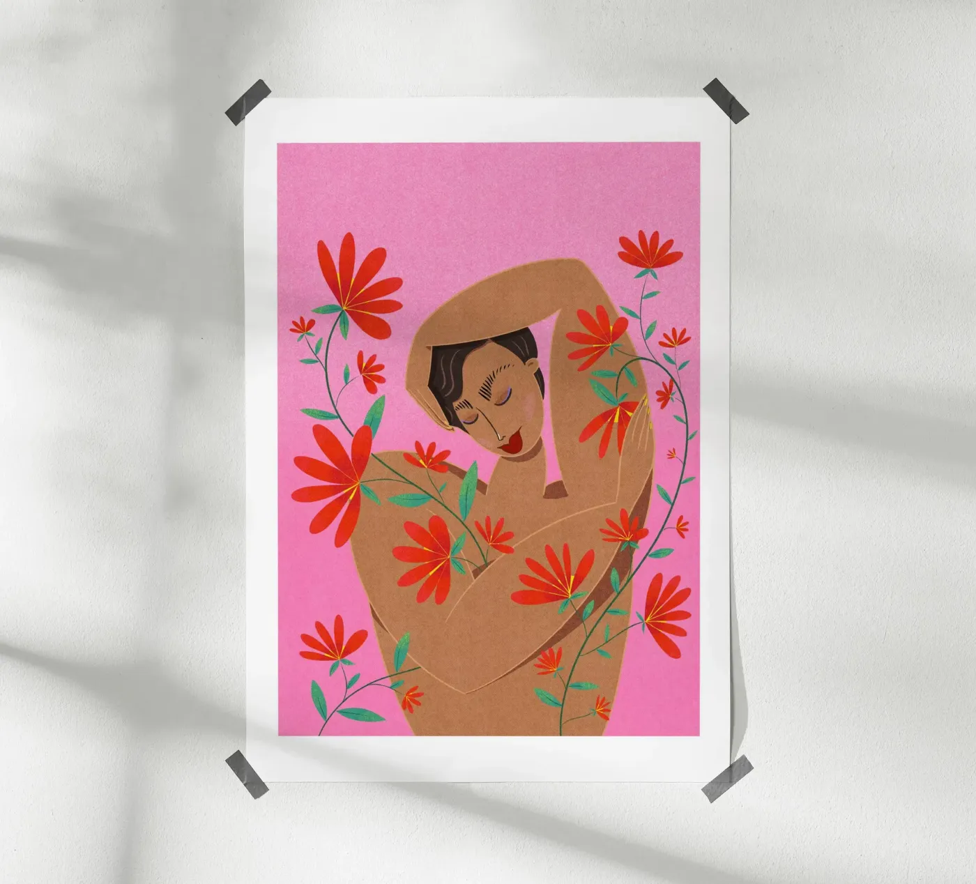 Self Hug poster van Nesill