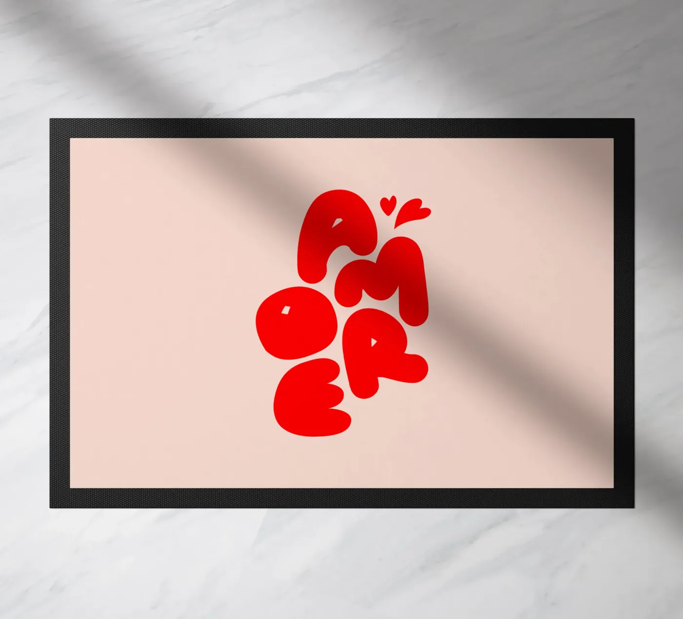 Amore Typography zerbino da Blisstype