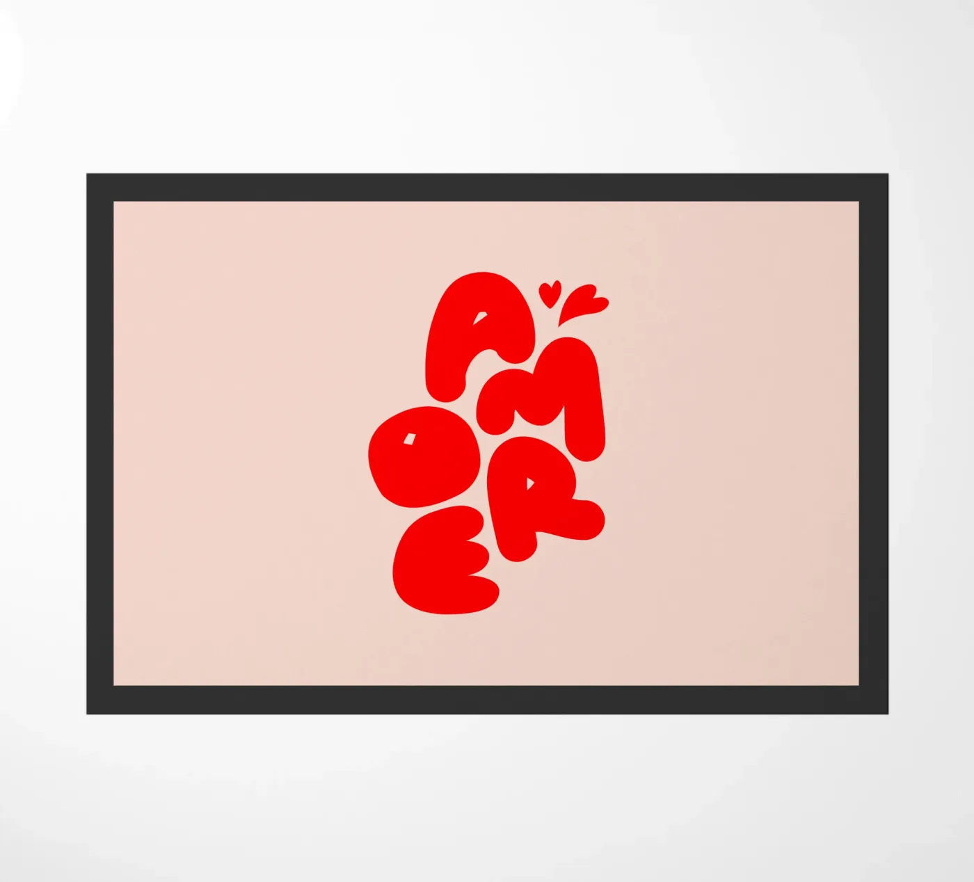 Amore Typography zerbino da Blisstype