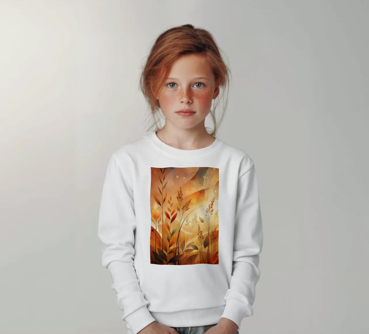 Prato autunnale felpa bambino da Artistic-shop