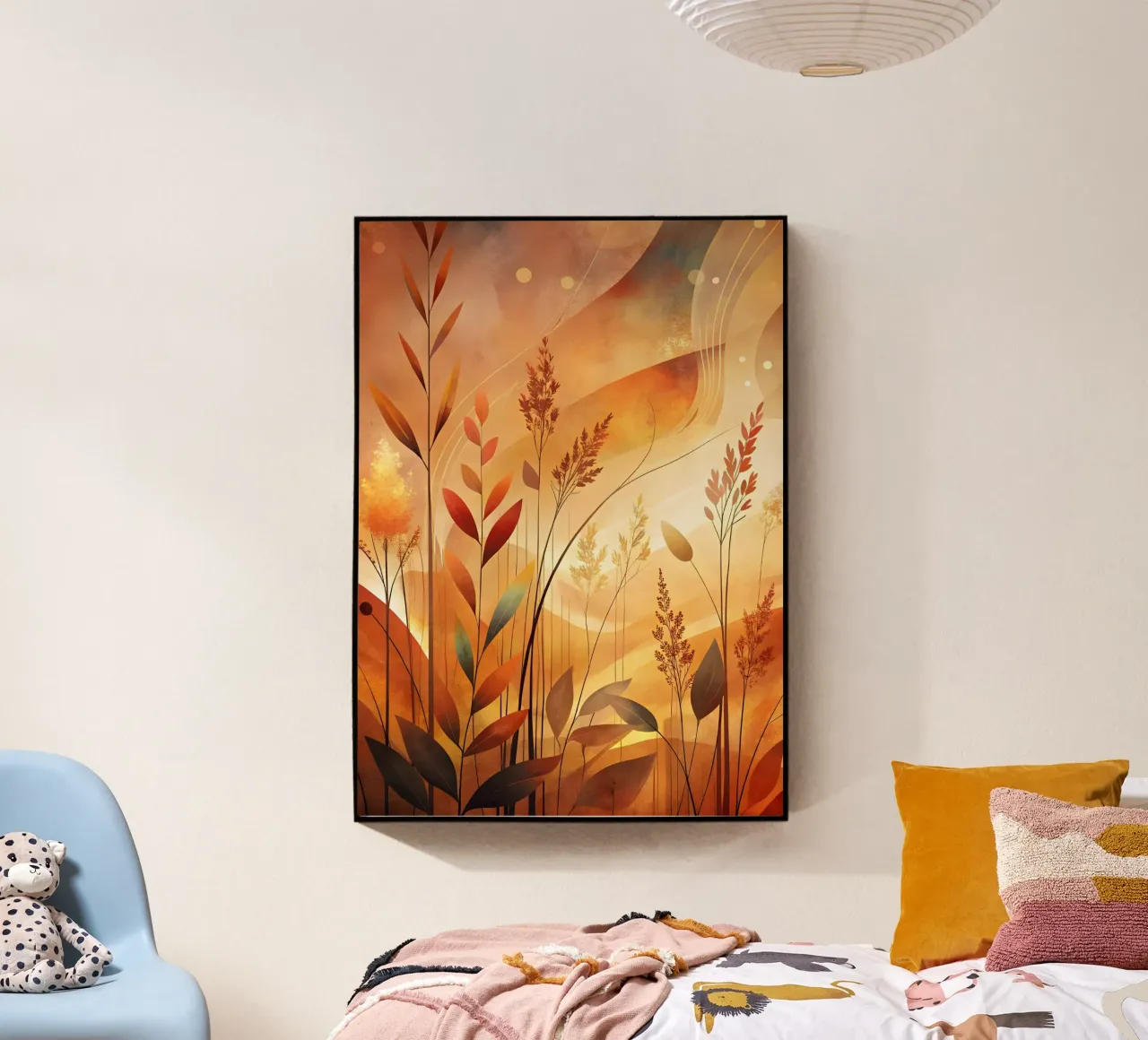 Prato autunnale plexiglass da Artistic-shop