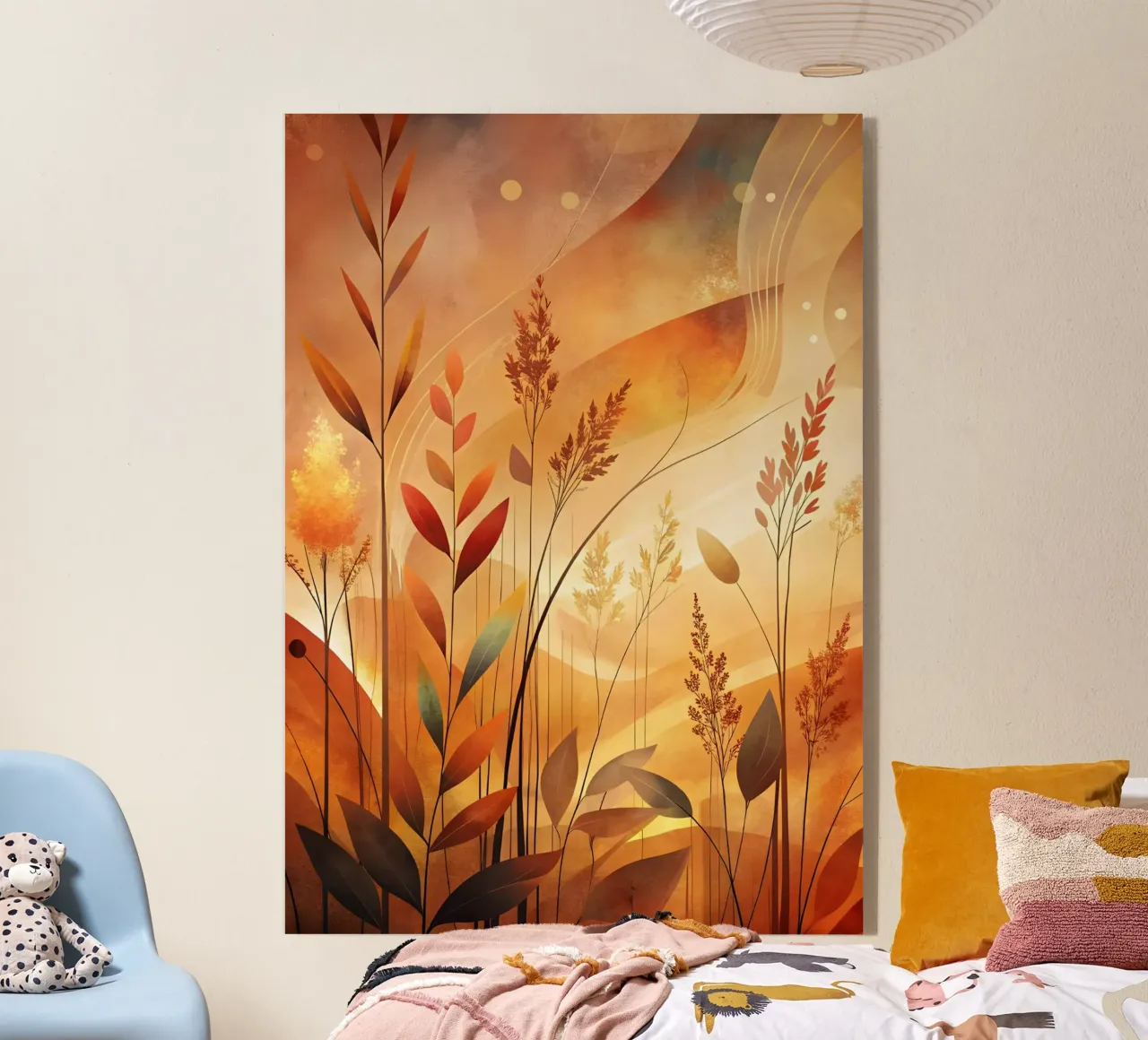 Prato autunnale plexiglass da Artistic-shop