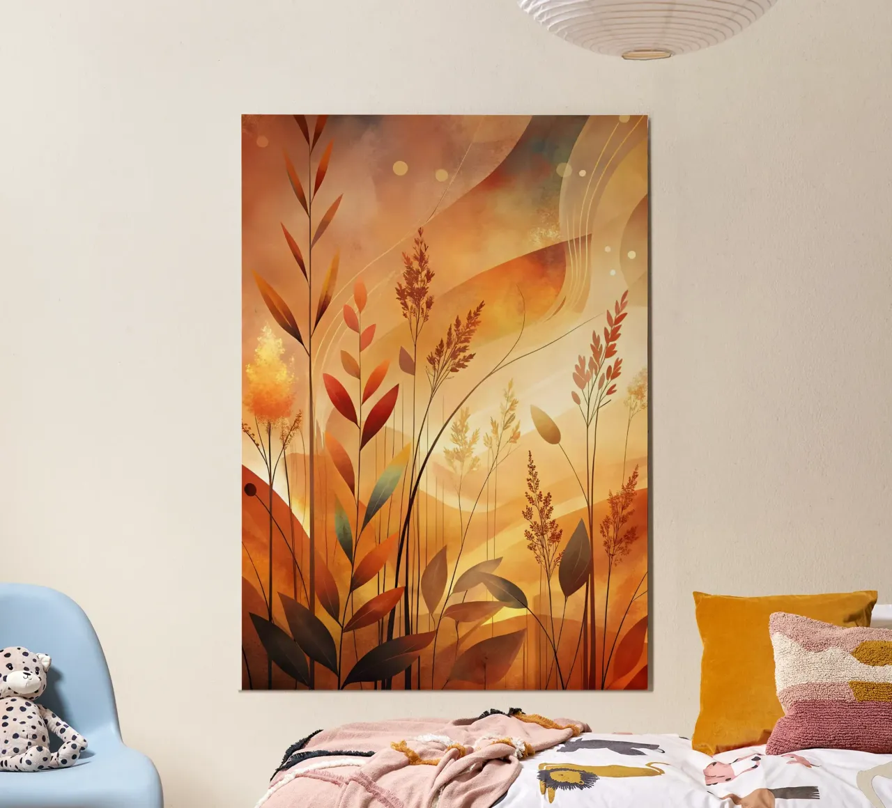Herbstliche Wiese Poster von Artistic-shop