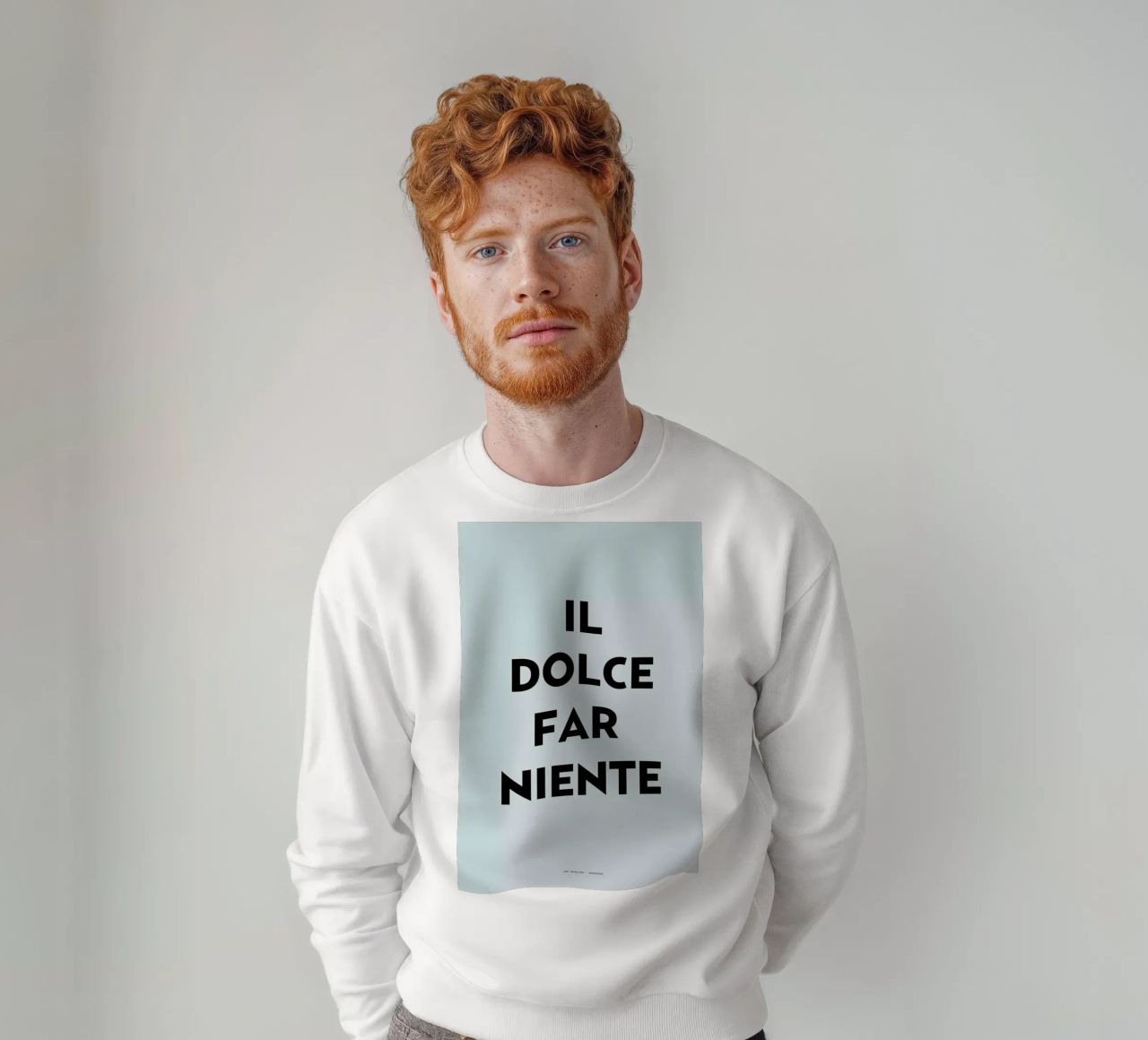 Il dolce far niente felpa da The Wall Shop