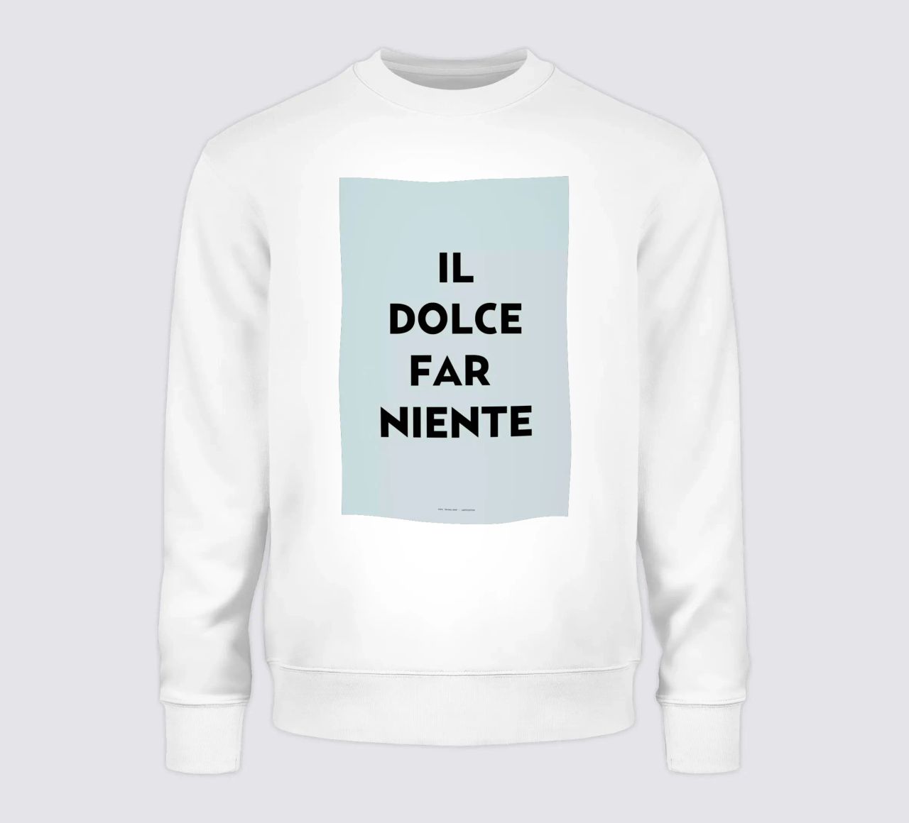 Il dolce far niente felpa da The Wall Shop