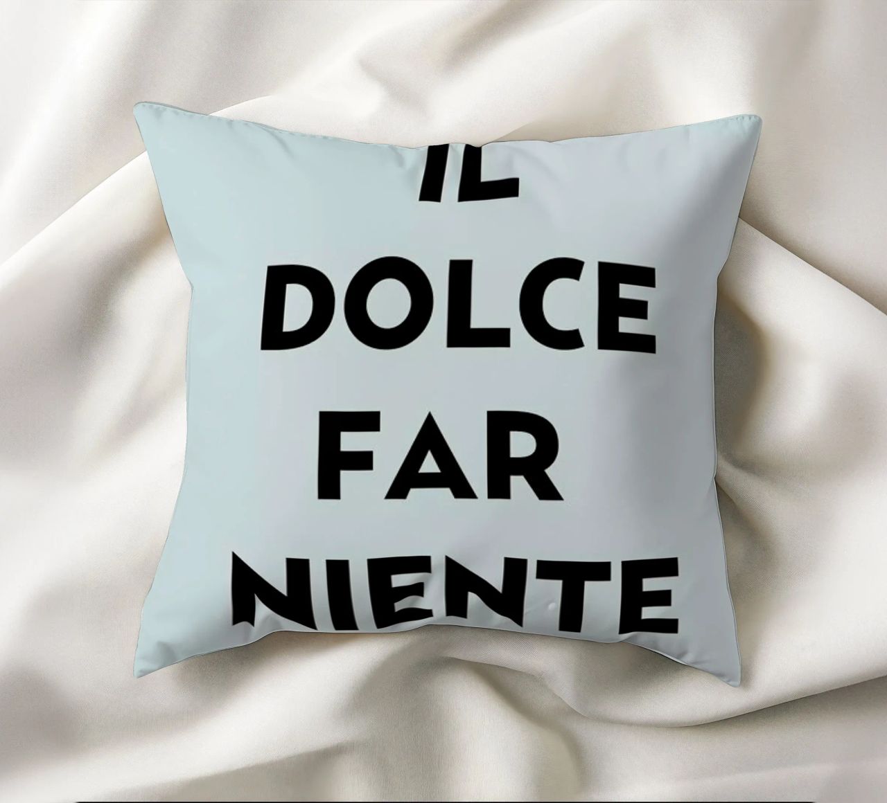 Il dolce far niente cuscino da The Wall Shop