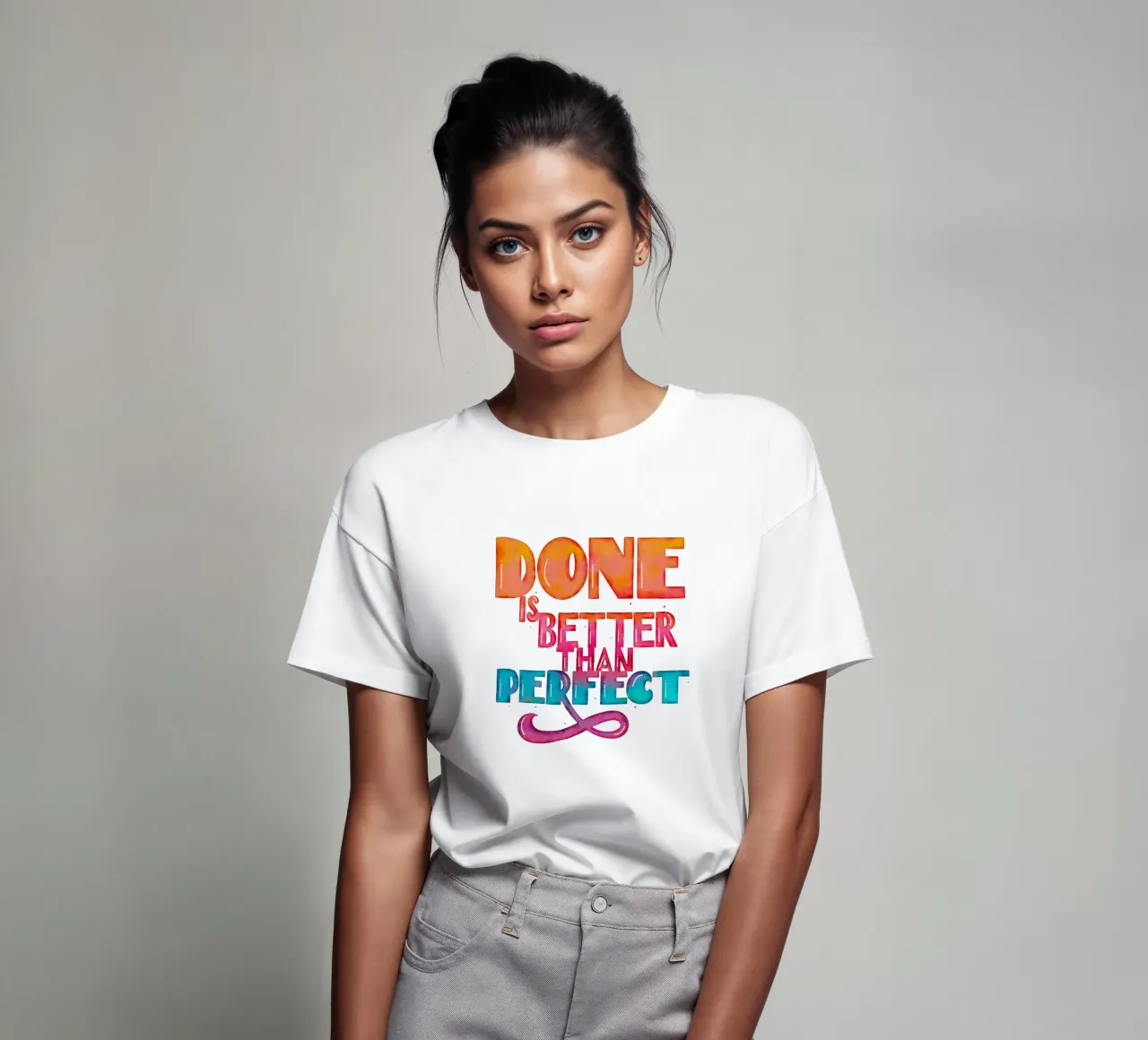 Zitat. Done IS Better Than Perfect. t-shirt by CalliLetters