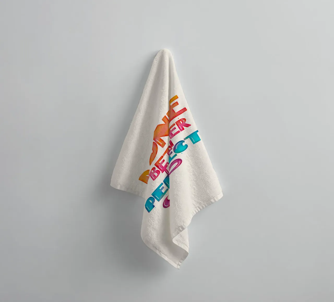 Zitat. Done IS Better Than Perfect. towel by CalliLetters