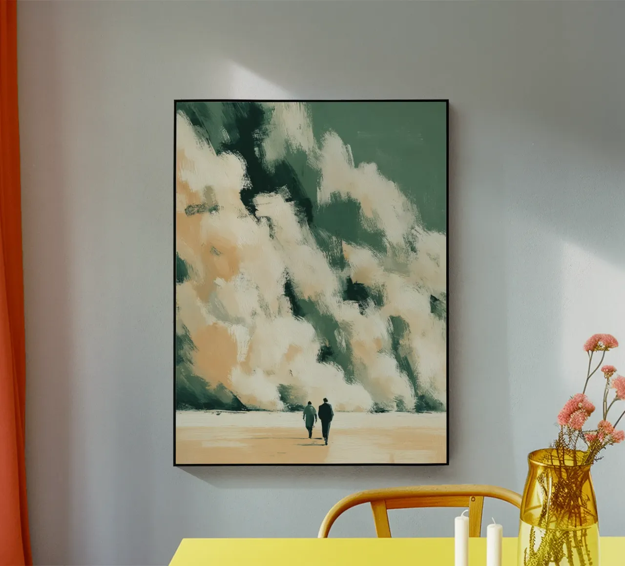 Walking Into the Storm plexiglass da Tinyverse Studio