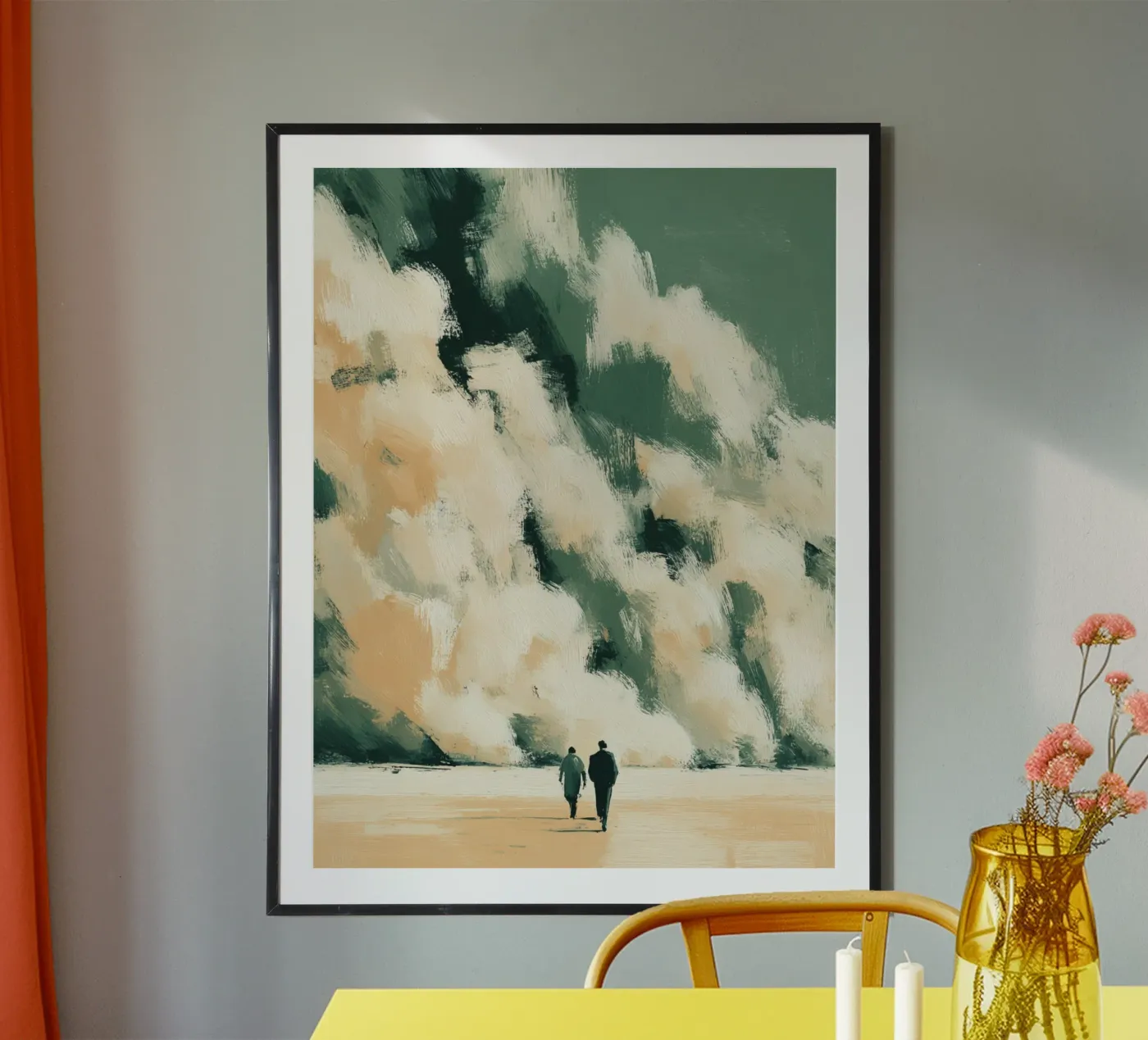 Walking Into the Storm poster da Tinyverse Studio