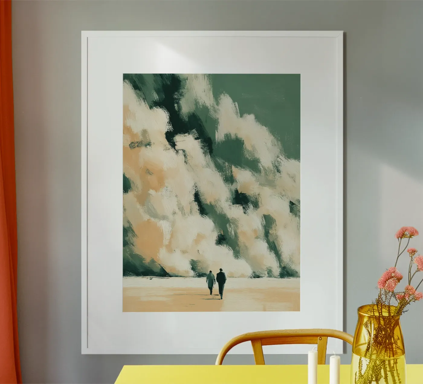 Walking Into the Storm poster da Tinyverse Studio