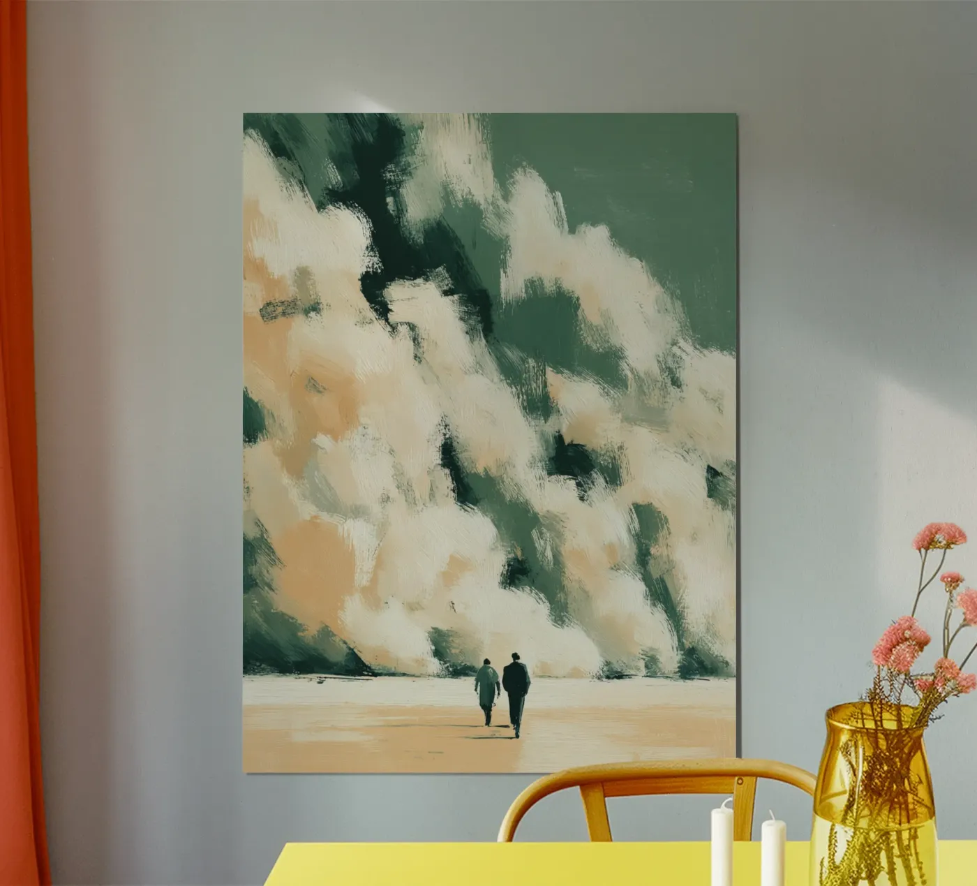 Walking Into the Storm poster da Tinyverse Studio