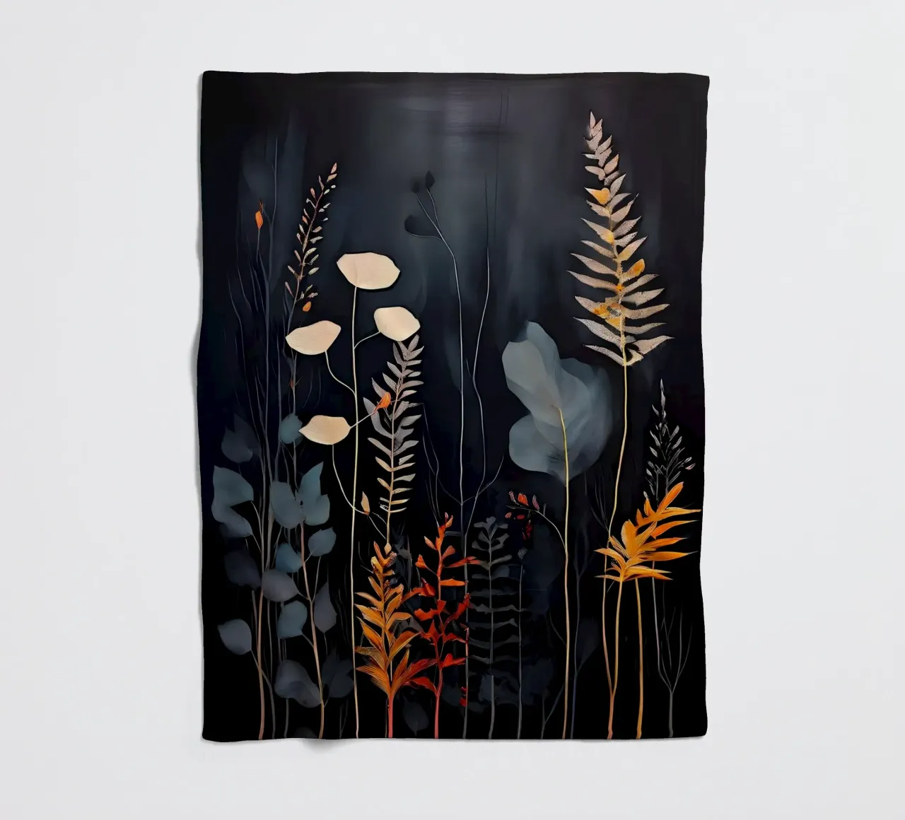 Ephemerer Wald Fleecedecke von Artistic-shop