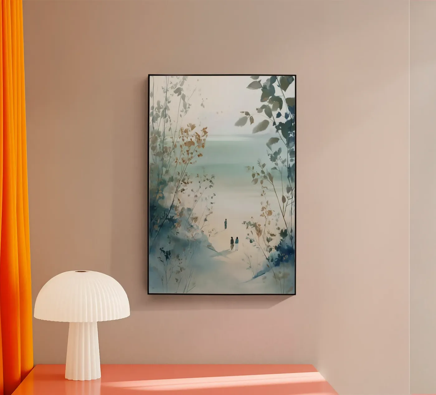 Soft Passage Through Nature plexiglass da Tinyverse Studio