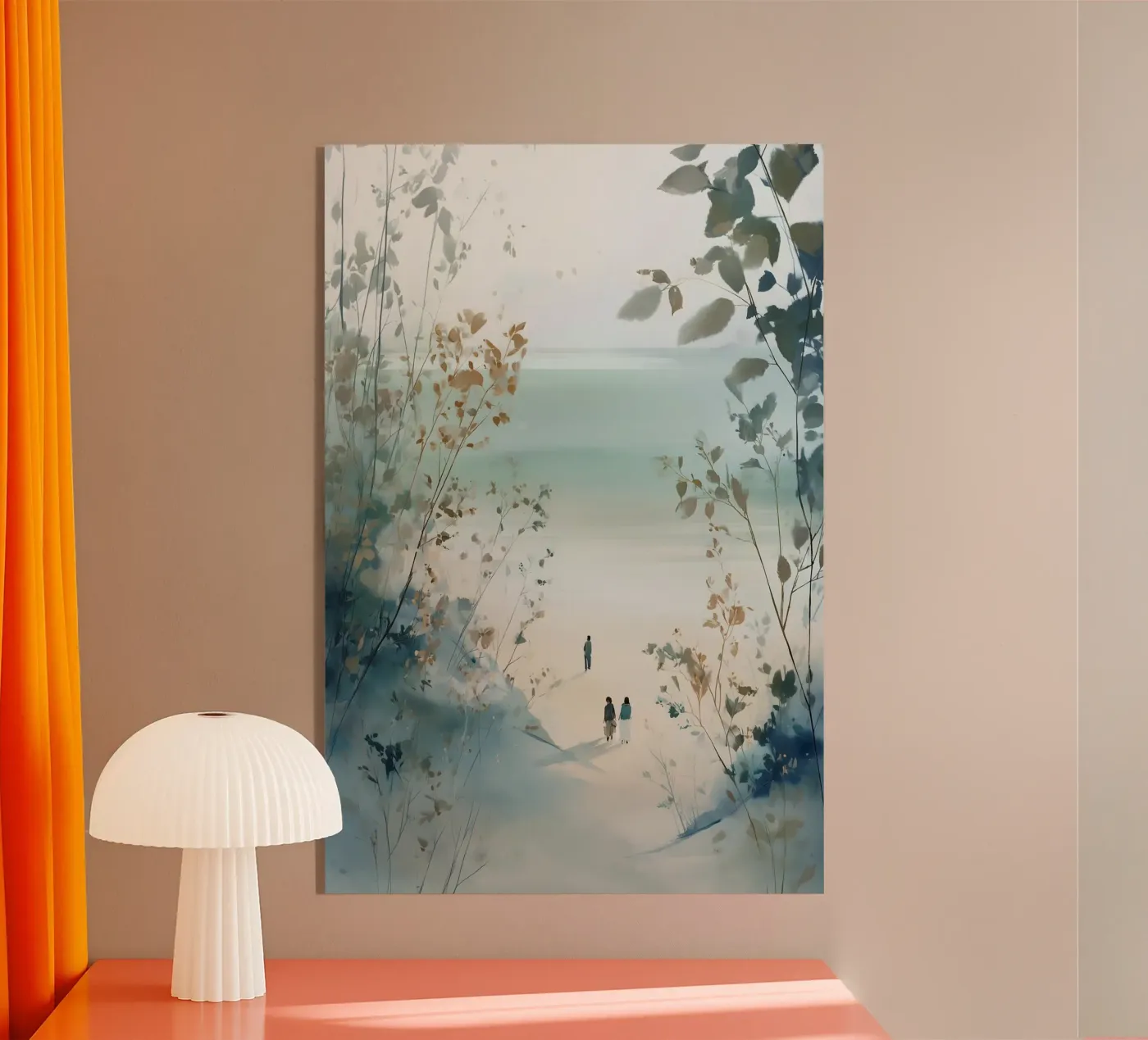 Soft Passage Through Nature plexiglass da Tinyverse Studio