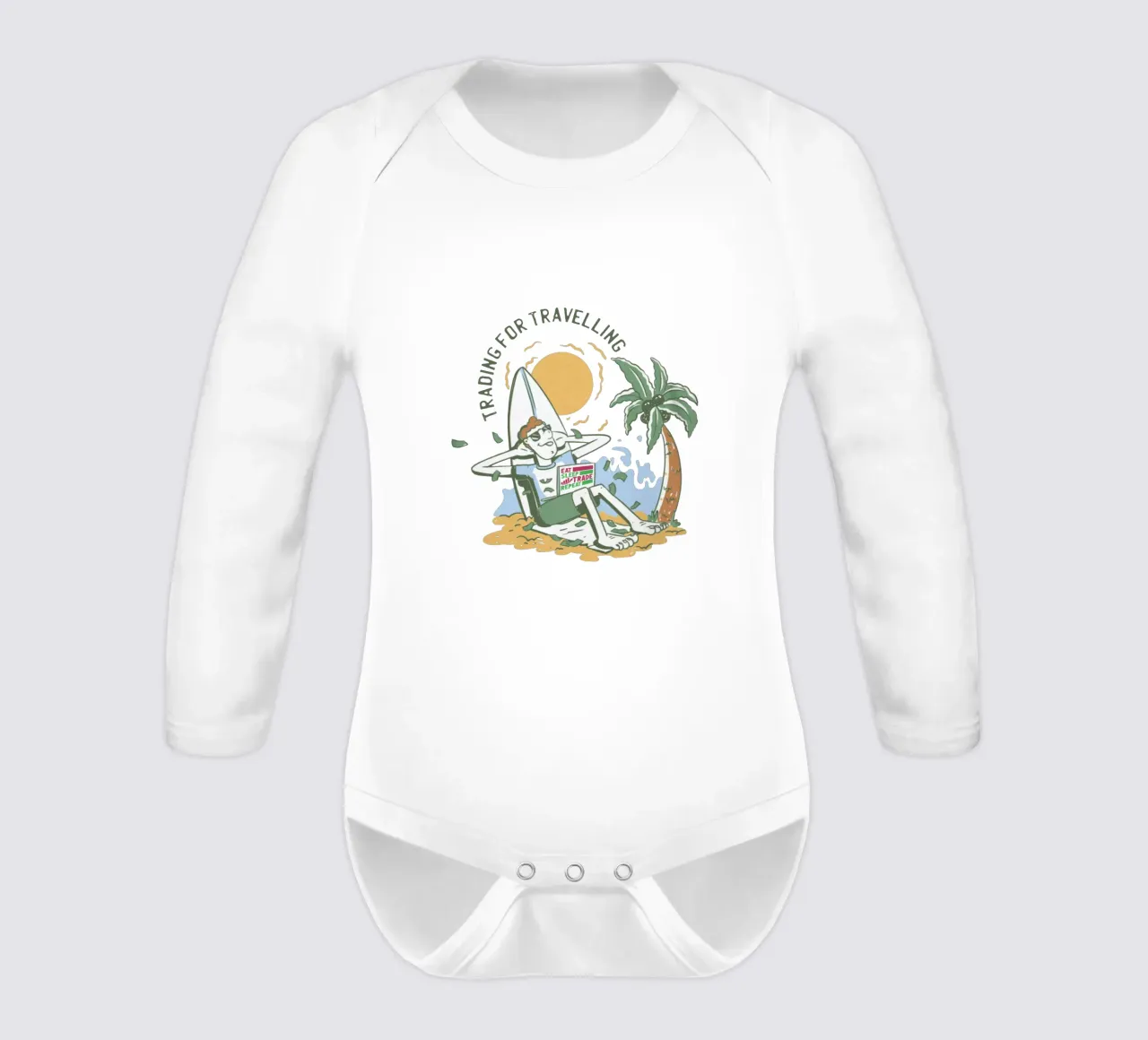 Trading for Travelling long-sleeve baby romper by Gunawan Rb