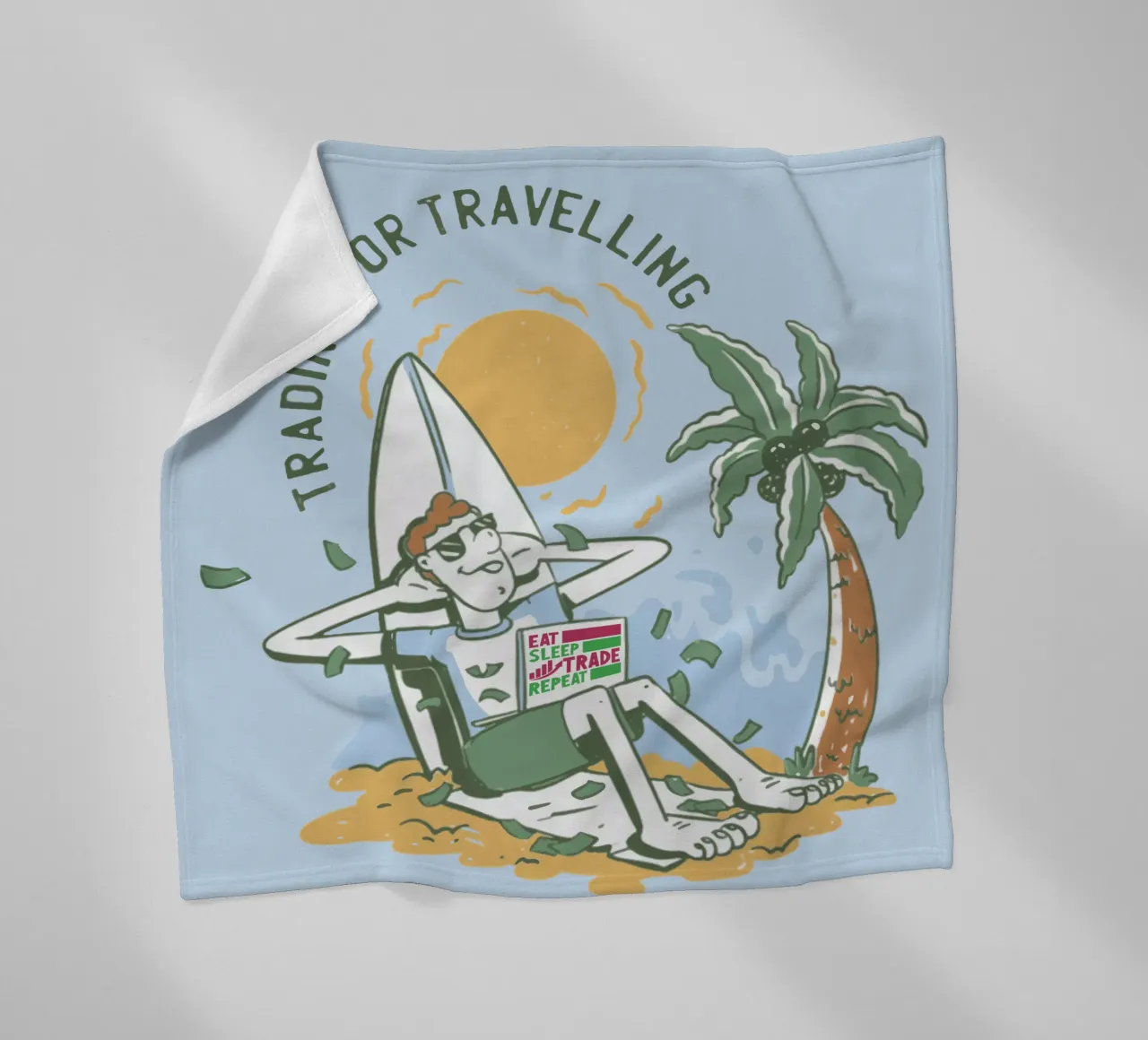 Trading per viaggiare coperta in pile da Gunawan Rb