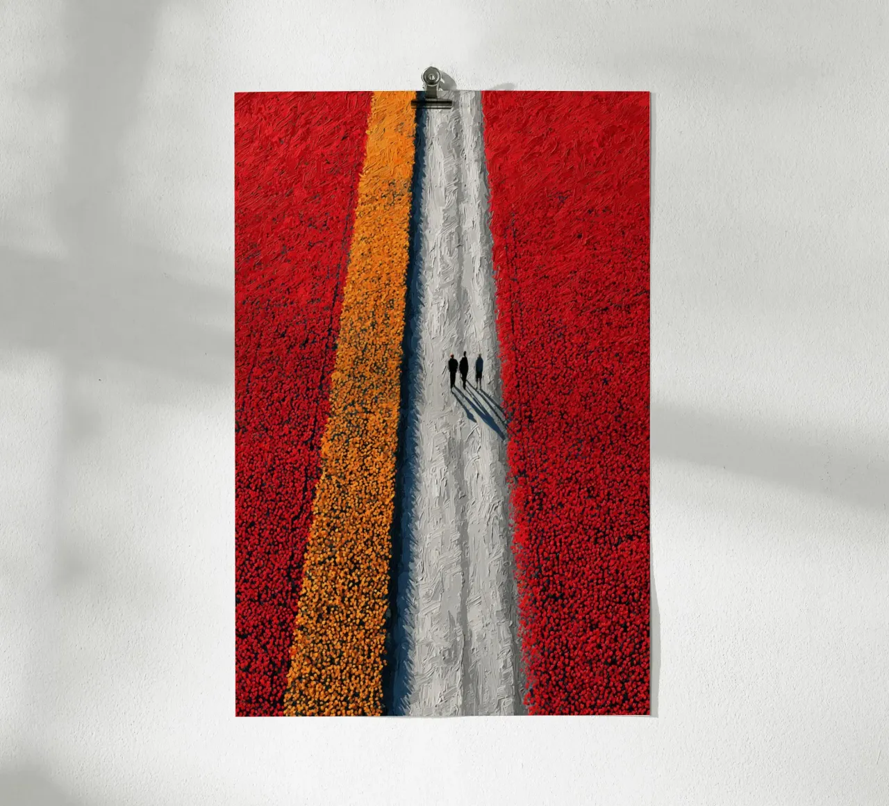 The Shared Path poster van Tinyverse Studio