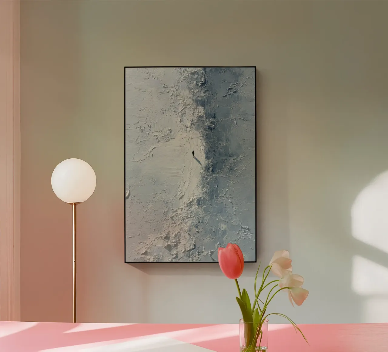 Alone Between Silence and Light plexiglass da Tinyverse Studio