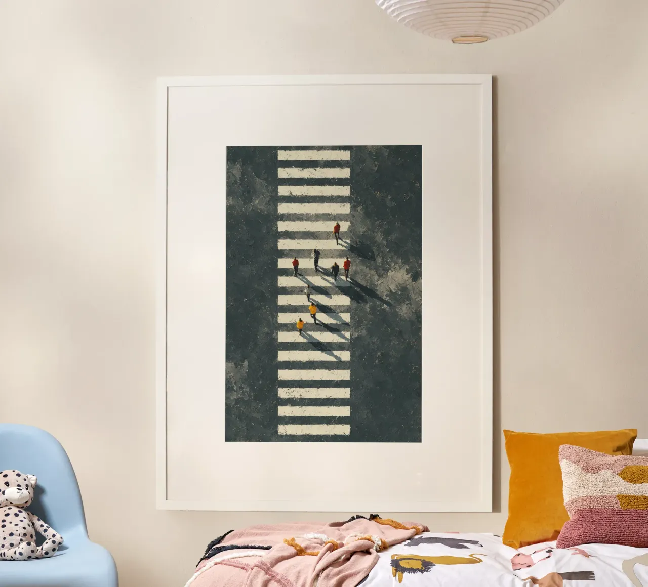 Crossing Lines poster da Tinyverse Studio