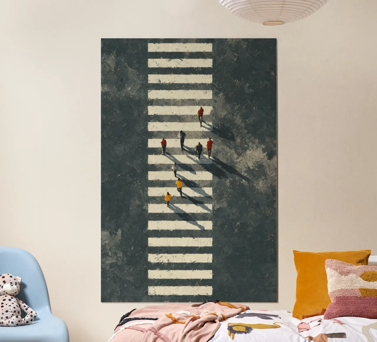 Crossing Lines poster da Tinyverse Studio