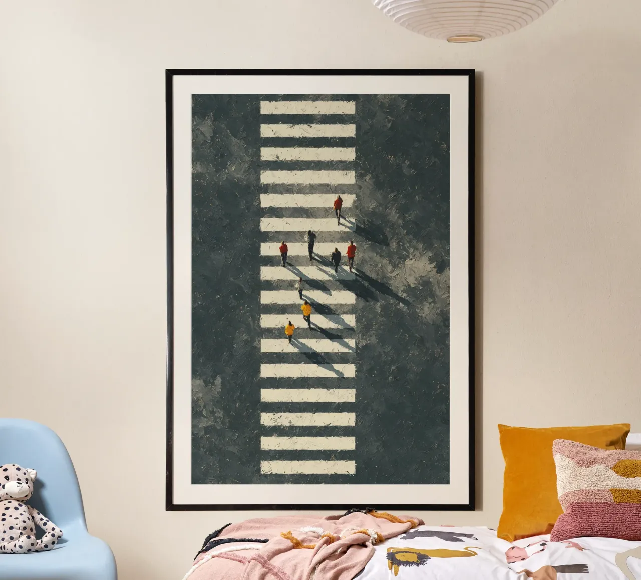 Crossing Lines poster da Tinyverse Studio