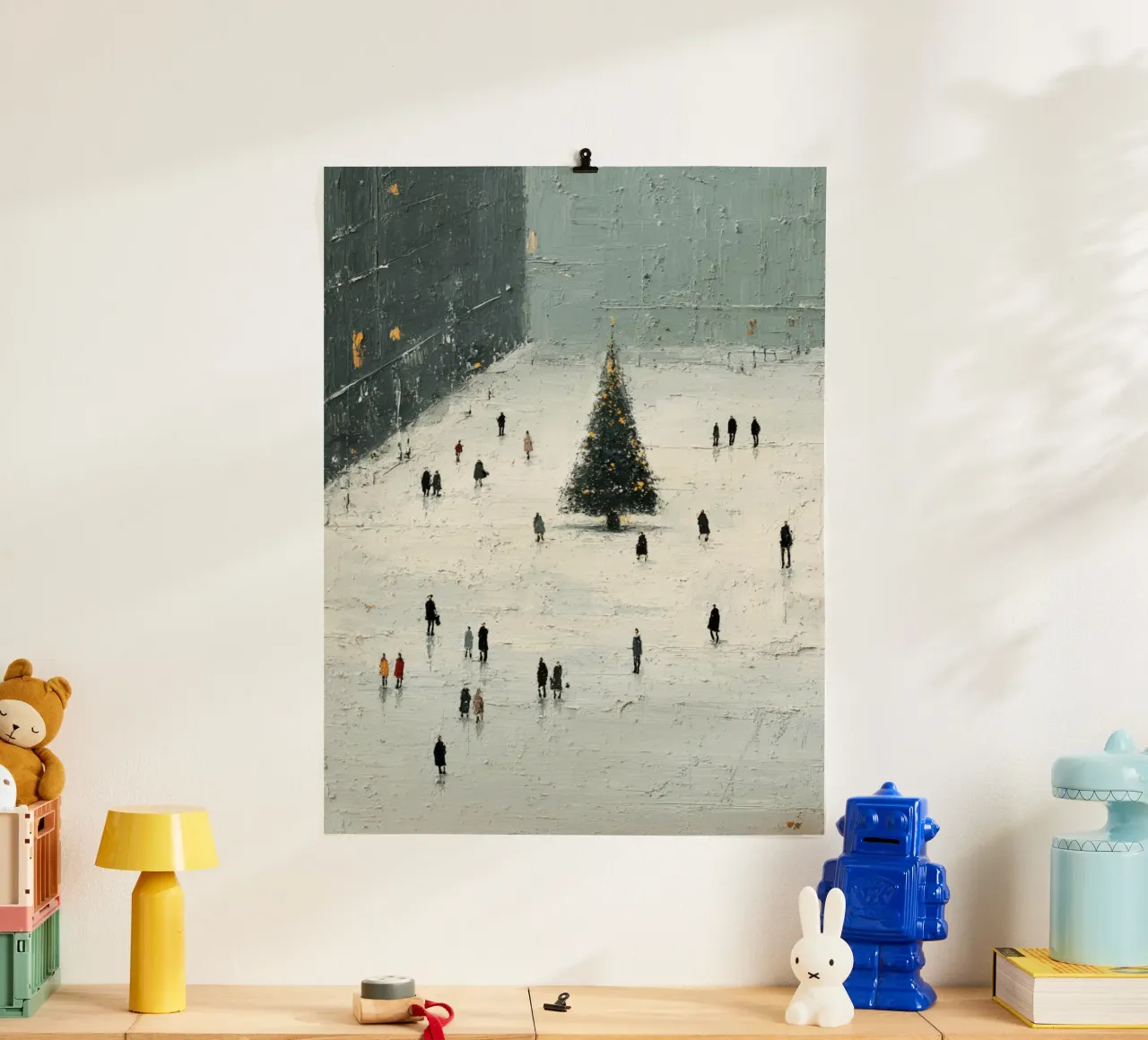 Winter Constellation poster van Tinyverse Studio