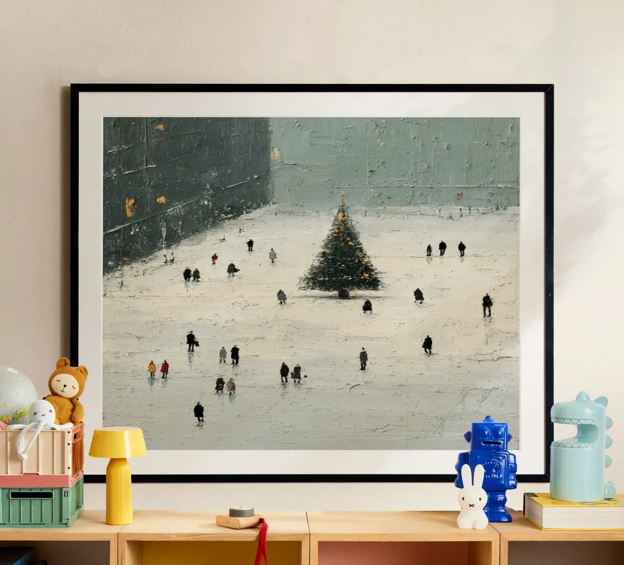 Winter Constellation poster van Tinyverse Studio